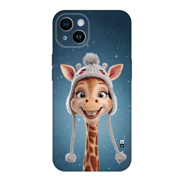 Funny Giraffe Back Case for iPhone 14